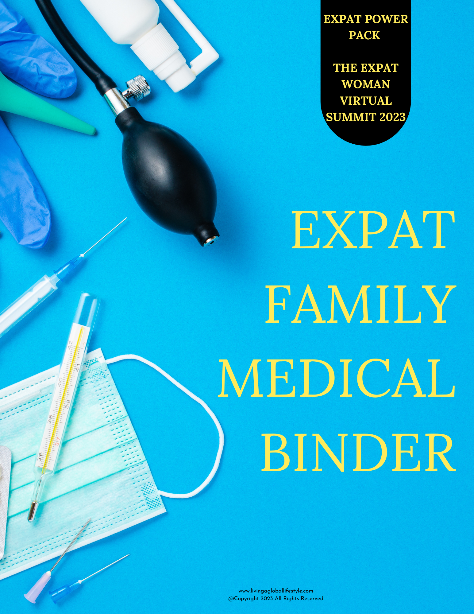 The Expat Woman Virtual Summit 2023 Family Medical Binder