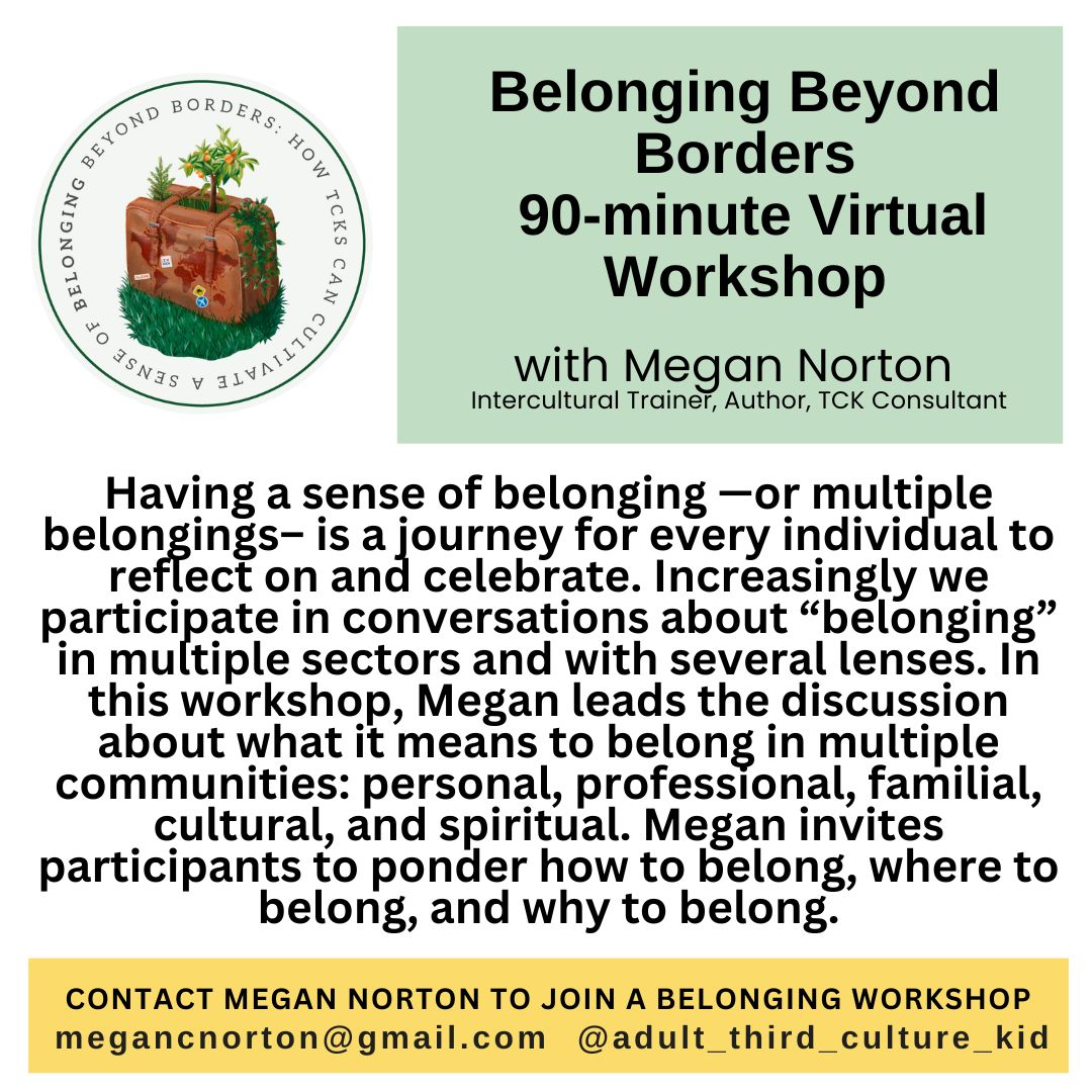 Belonging Beyond Borders Workshop - Megan Norton