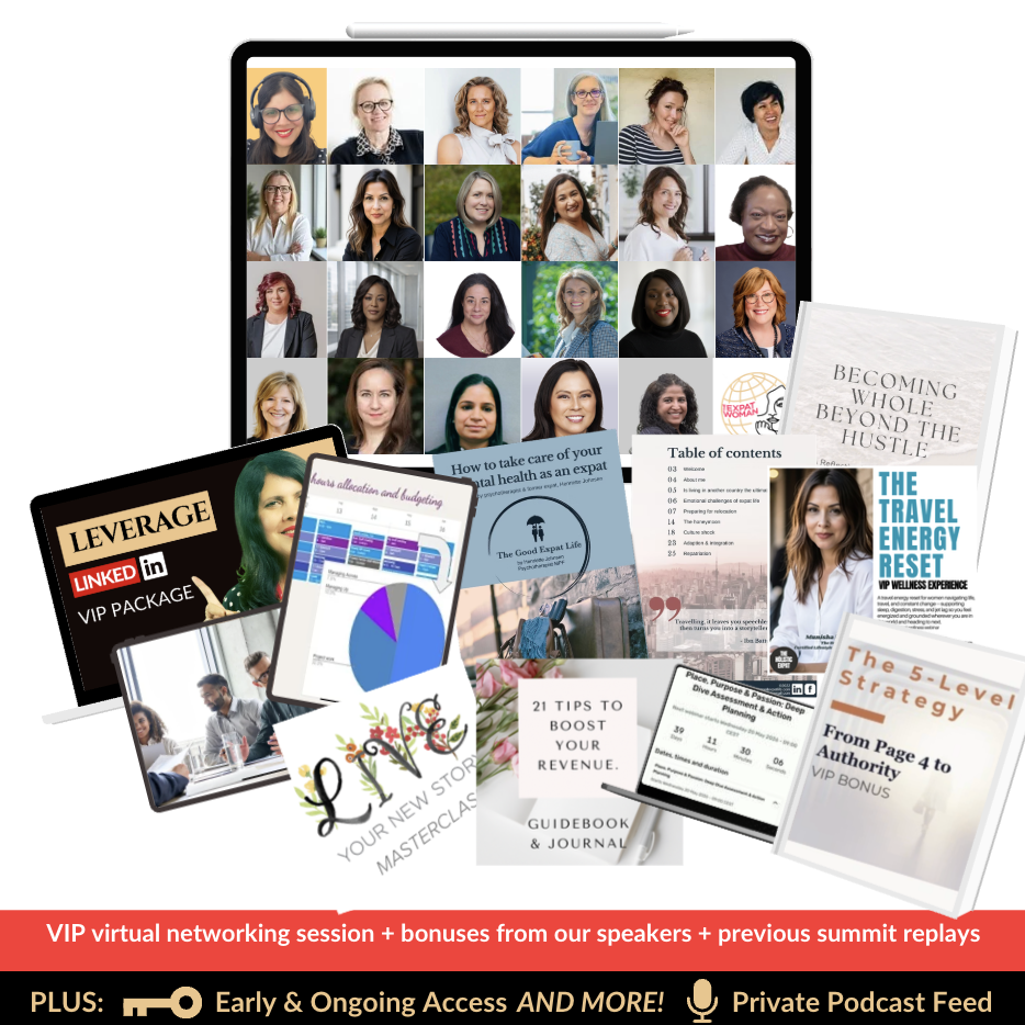 The Expat Woman Summit All-Access Pack