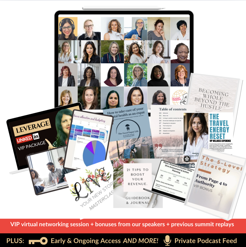 The Expat Woman Summit Expat Power Pack